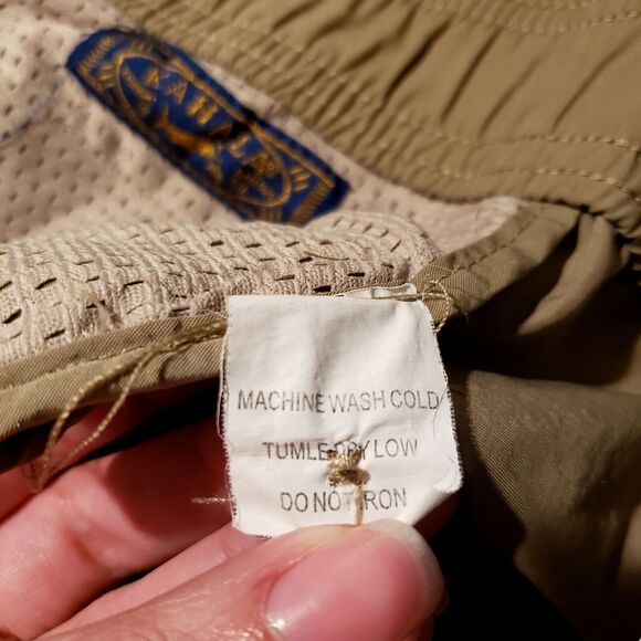 Kahala Hawaiian Shorts Mens XL Brown Cargo Hiking Elastic Waist Outdoors Nylon - Picture 15 of 16